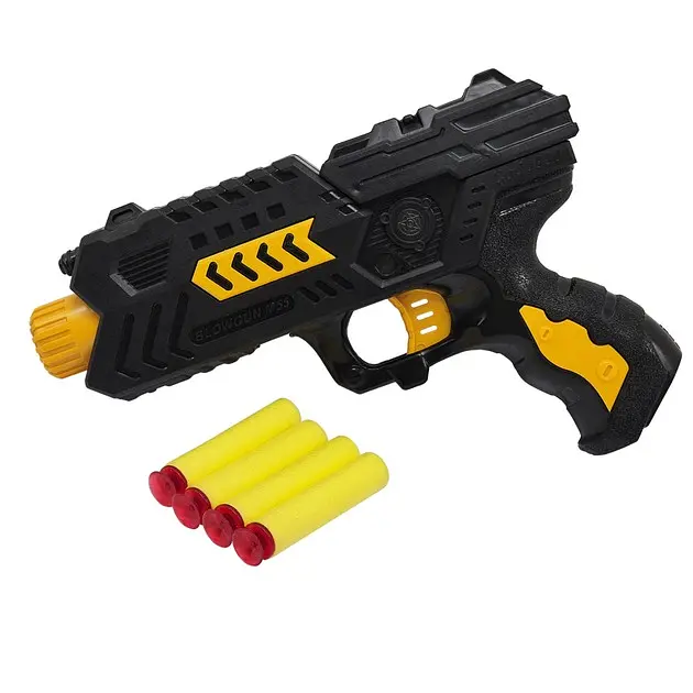 Дитячий іграшковий пістолет М 65 Golden Gun 930GG жовтий