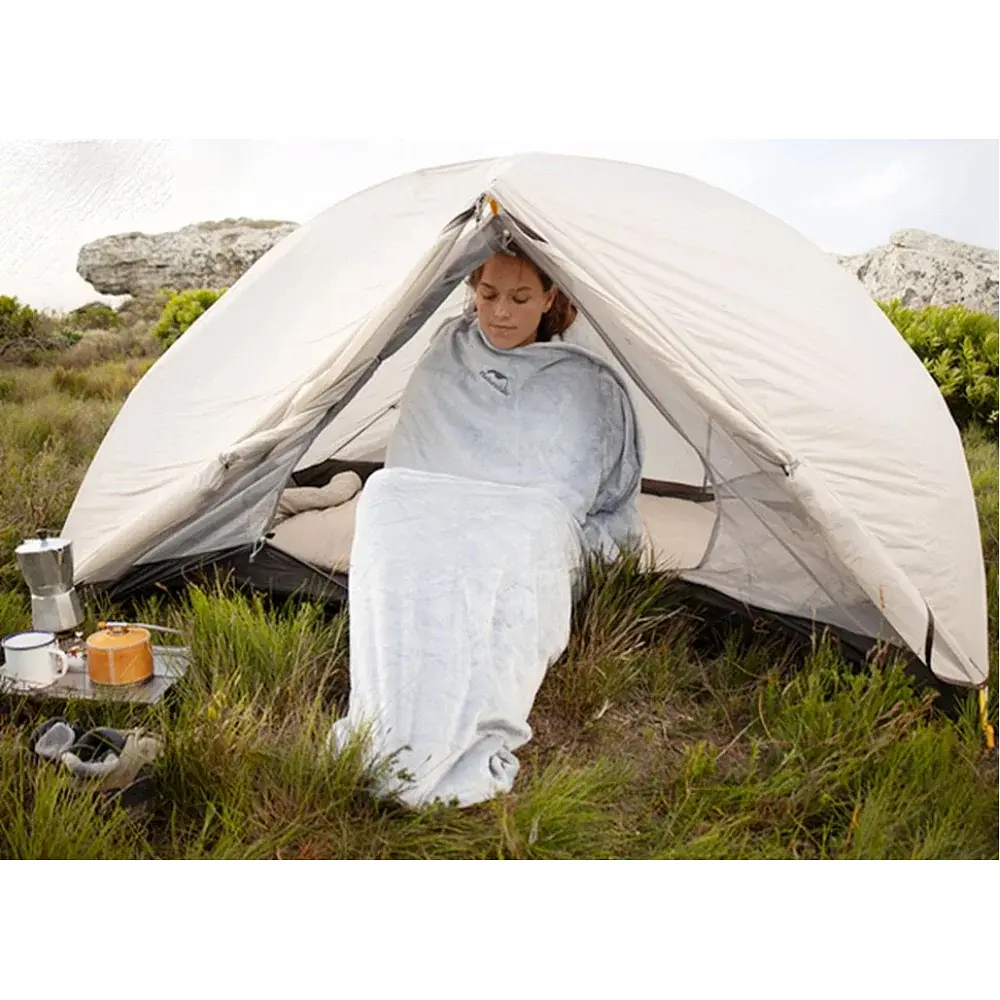 Спальний мішок Naturehike CNK2300SD022 with Pillows Light Grey - фото 8