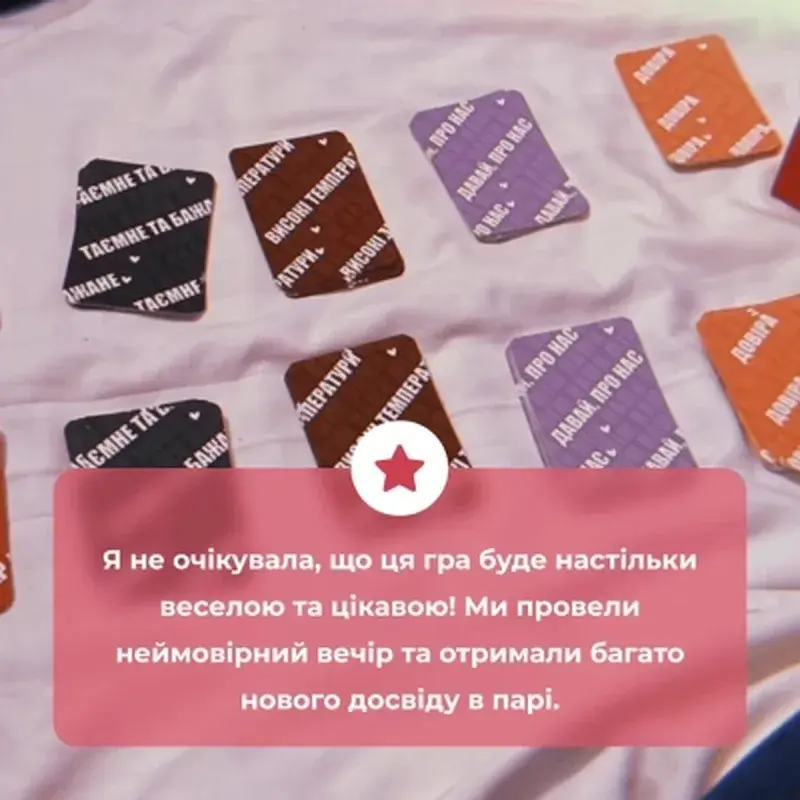Настільна гра 18+ Memo Games Між нами: про любов, українська (1000174) - фото 11