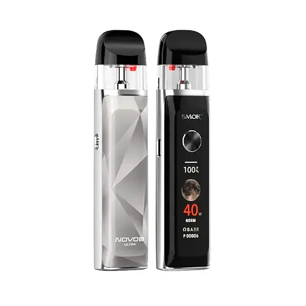 Підсистема Smok Novo 6 Ultra 40W Pod 1700mAh 3ml електронна сигарета Kit Silver (19196) - фото 2