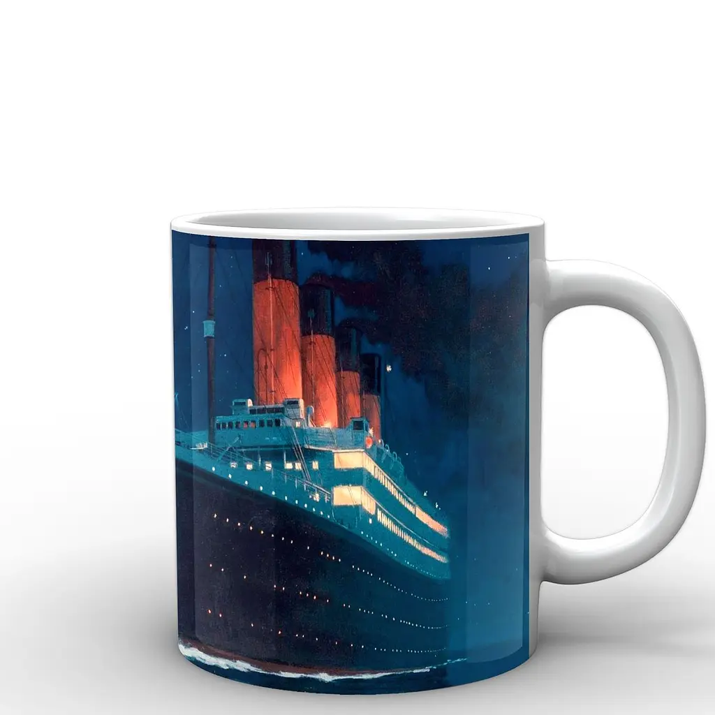 Кружка GeekLand Titanic Титаник корабль TI.02.004 330 мл белая - фото 3