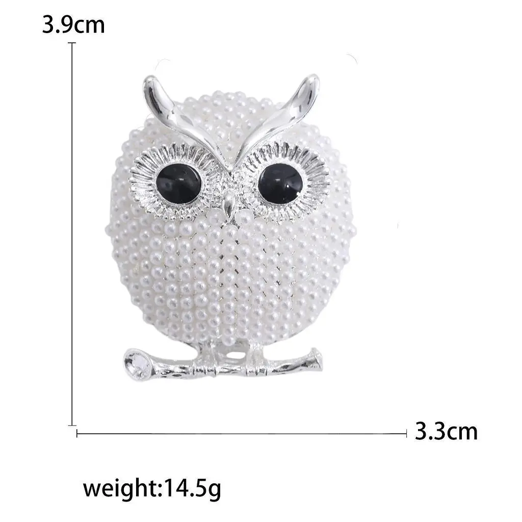 Брошь Сова белая (494693341) - фото 3