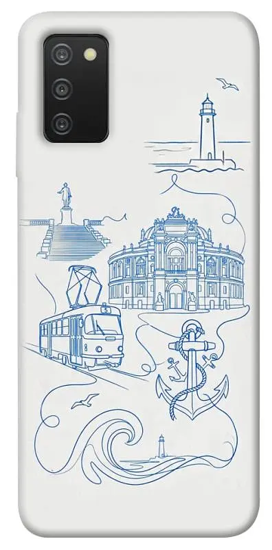 TPU чохол Demsky Southern pearl для Samsung Galaxy A03s