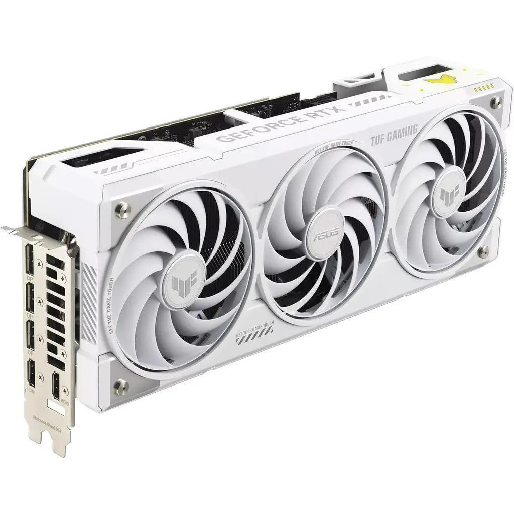 Відеокарта Asus TUF Gaming GeForce RTX 5070 Ti OC BTF біла 16 ГБ (TUF-RTX5070TI-O16G-BTF-WHITE) EU [176348] - фото 3