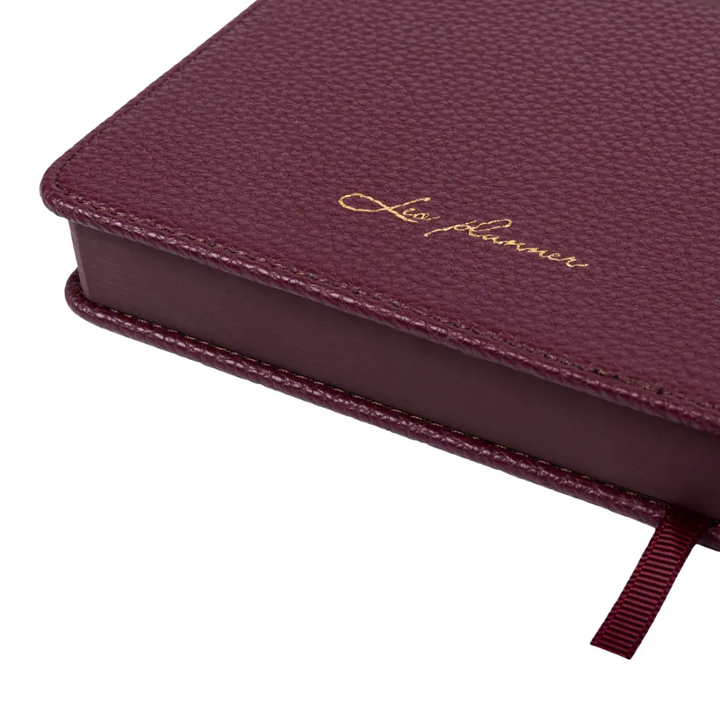 Щоденник діловий Leo Planner 2027 Royal А5 твердий бордовий 368 сторінок (252770) - фото 18