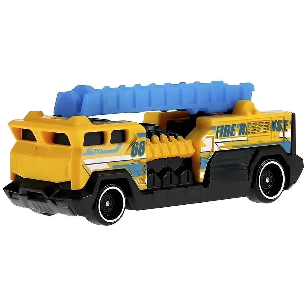 Базова машинка Hot Wheels HW Heavyweights 5 Alarm жовта (5785) JJK99-N521   - фото 2