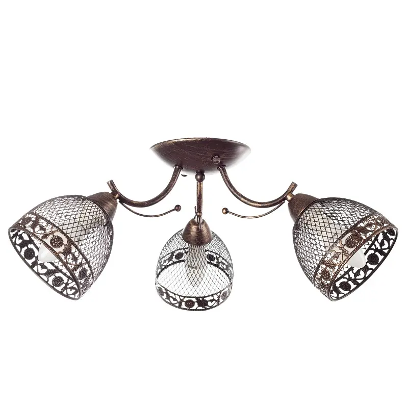 Люстра потолочная Brille в спальню E14 40W BR (BKL-586C/3) - фото 4