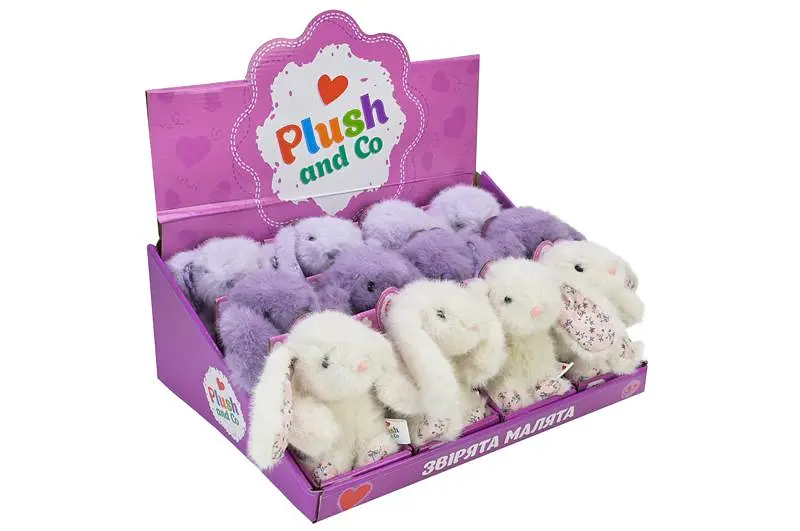 М'яка іграшка PLC25017 "13см", 12 шт. в дисплей боксі р.37,5x26,5x15см Plush and Co - фото 3