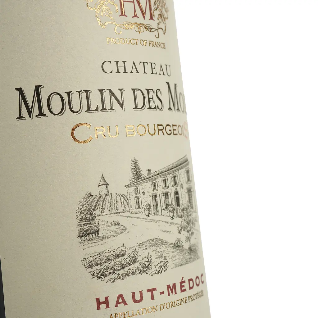 Вино Chateau Moulin des Moines AOP Haut-Medoc красное сухое 11-14.5% 0.75 л - фото 3