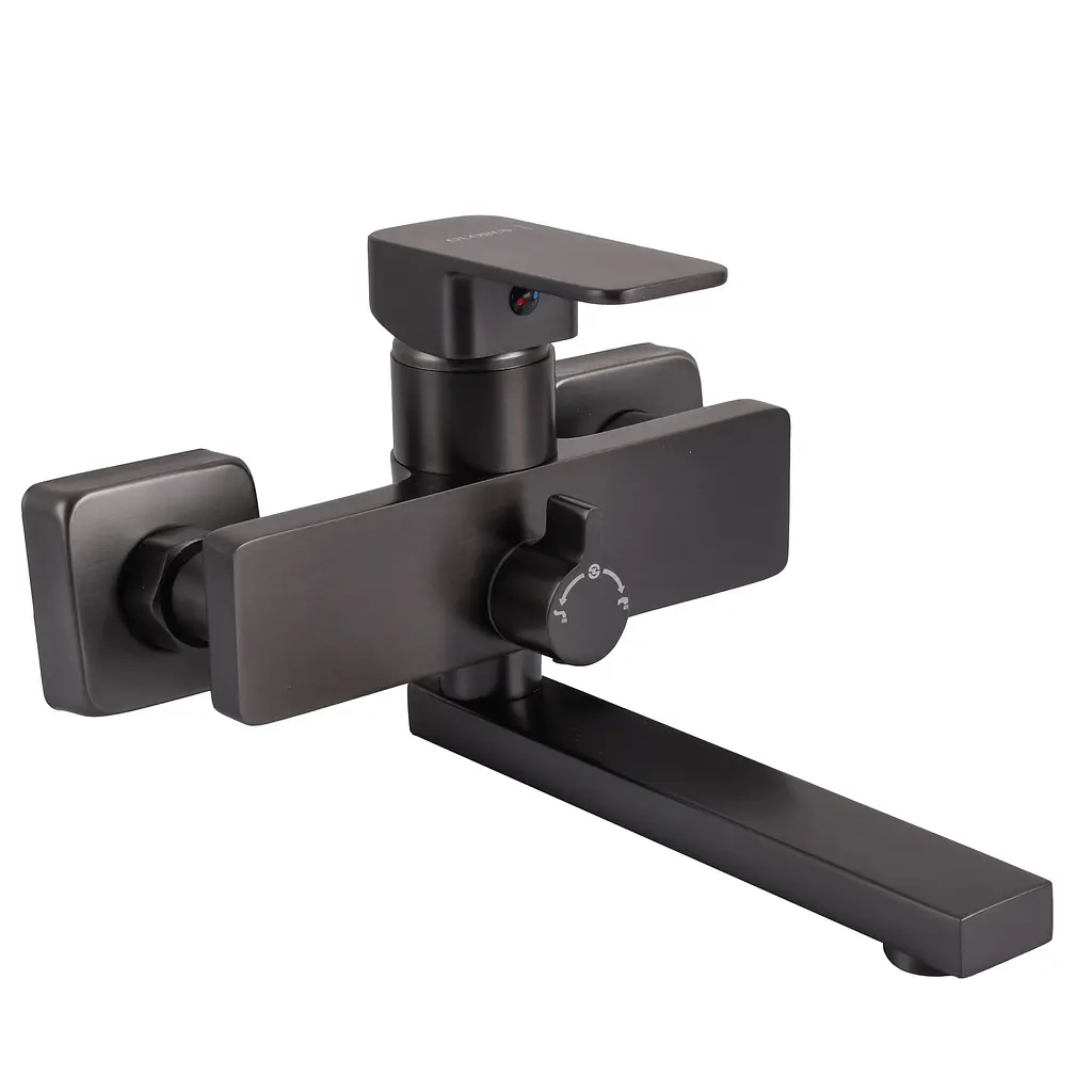 Смеситель для ванны Globus Lux Milano GLM-0102N-11-Graphite Графит - фото 3