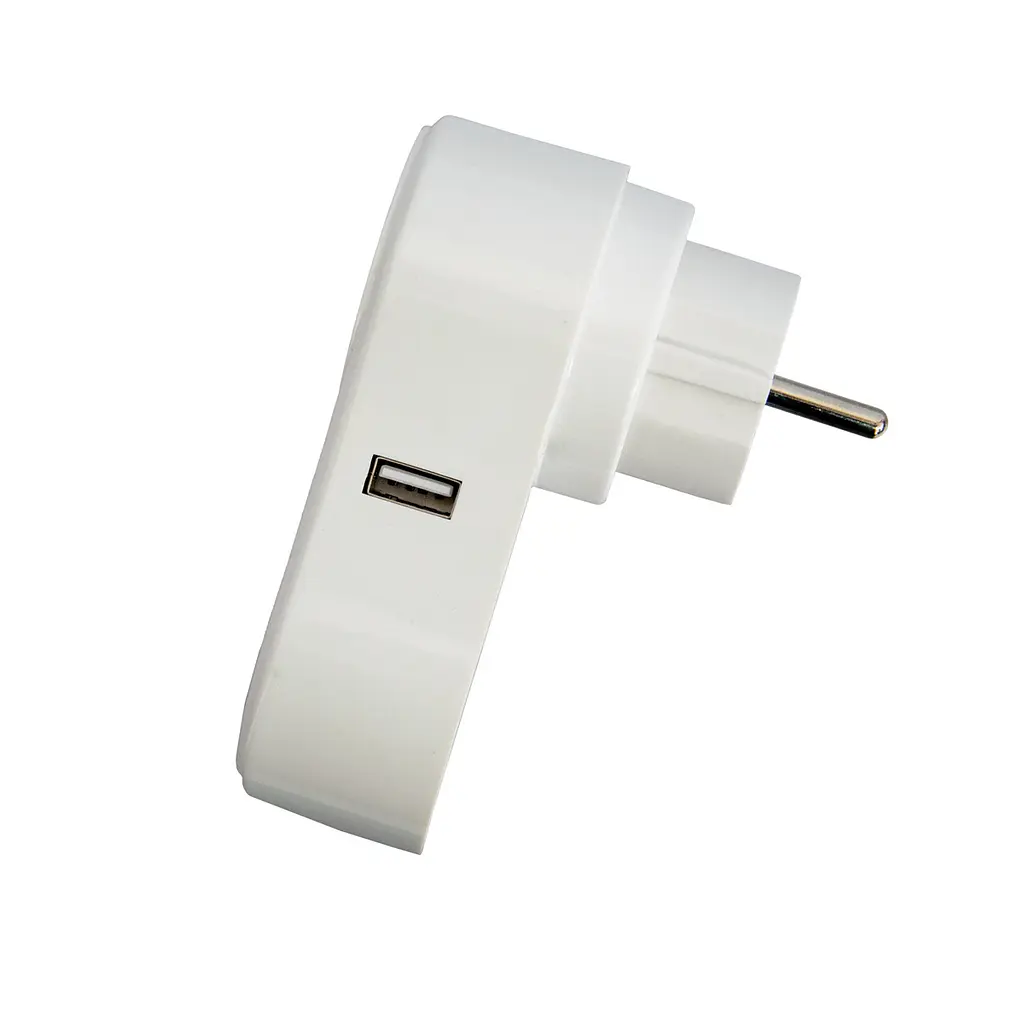 Розумна розетка з таймером, розетка вайфай з дистанційним керуванням WIFI Socket J2 10A 240V +USB - фото 4