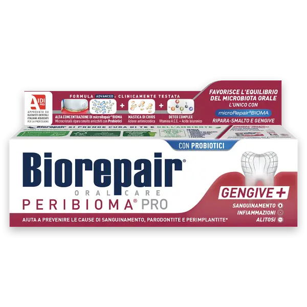 Зубна паста Biorepair Peribioma Pro, для підтримки балансу мікробіоти порожнини рота, 75 мл - фото 2