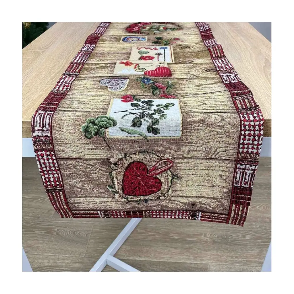 Доріжка на стіл Прованс Wooden 40х140 (4823093436008) - фото 2