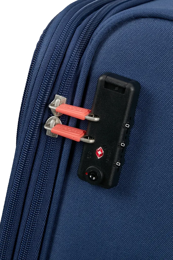 Валіза American Tourister PULSONIC COMBAT NAVY 55x40x23(26) 55 См MD6*41001 - фото 12
