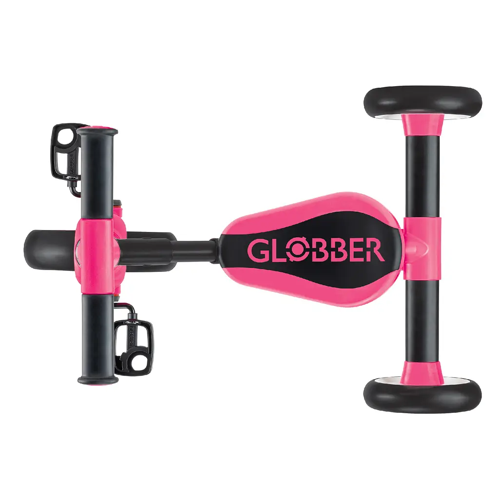 Велосипед детский Globber Learning Trike 2 в 1 фуксия (735-110) - фото 4