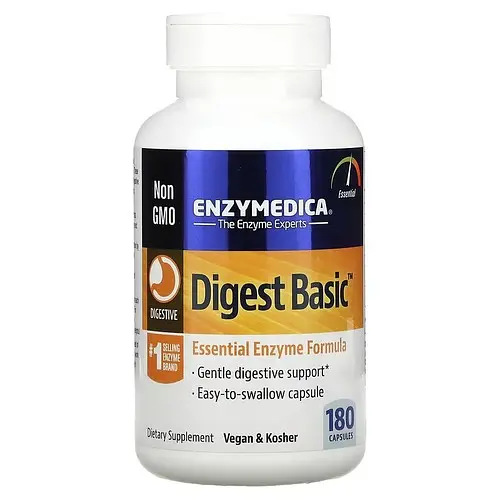 Ензими Digest Basic Essential Enzyme Formula 180 капсул Enzymedica vit0006011