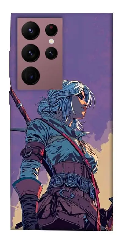 TPU чохол Demsky The witcher ciri для Samsung Galaxy S22 Ultra
