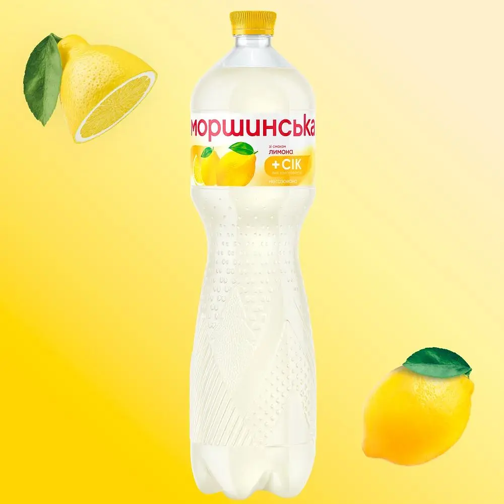 Напиток Моршинская со вкусом лимона негазированный 1.5 л - фото 2
