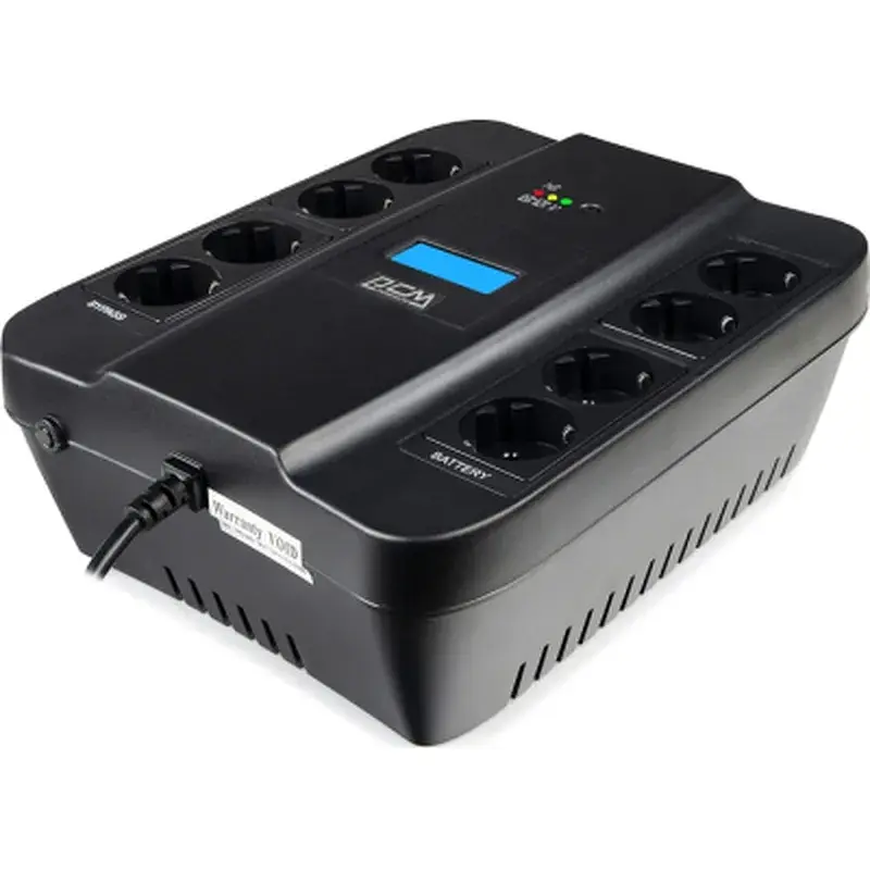 Пристрій безперебійного живлення Powercom SPD-750U Schuko - фото 4