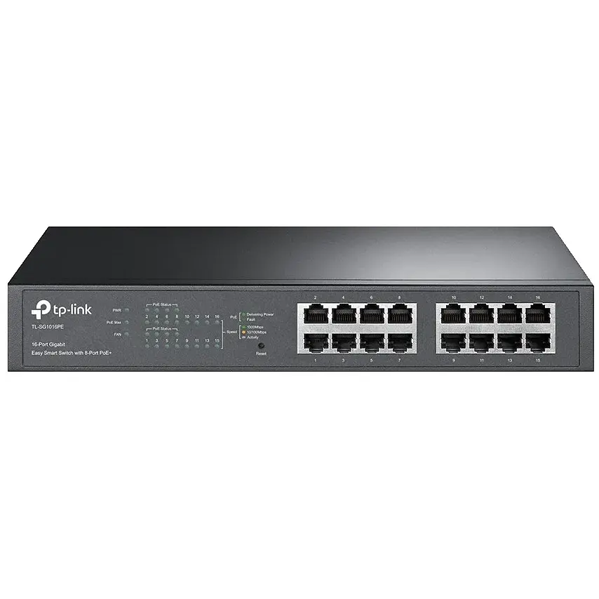 Комутатор мережевий TP-Link TL-SG1016PE - фото 4