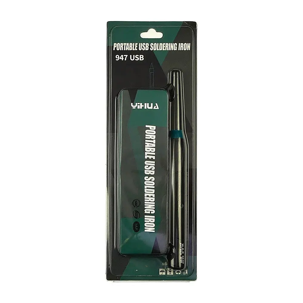 Паяльник WEP 947 USB портативний з підставкою (живлення від USB 5V, 9W, t 500 гр C) - фото 5