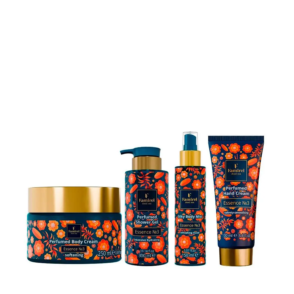Подарунковий набір косметики для розкішного догляду Famirel Essence №3 (085410, 085465, 085564, 085519)