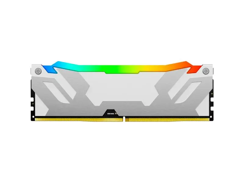Пам'ять для настільних комп'ютерів Kingston FURY 32 GB (2x16GB) DDR5 7200 MHz Renegade Silver/White RGB (KF572C38RWAK2-32) - фото 4