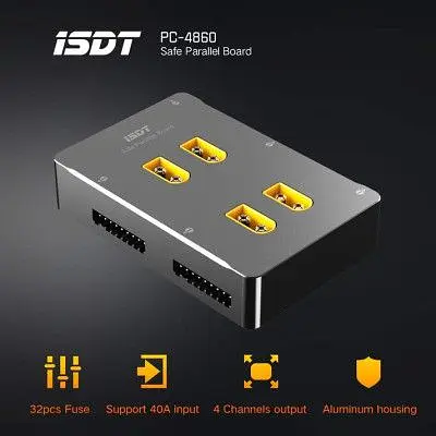 Аксесуар для зарядного пристрою iSDT PC-4860S LiPo Parallel Charging Board (HP0015.0023) - фото 7