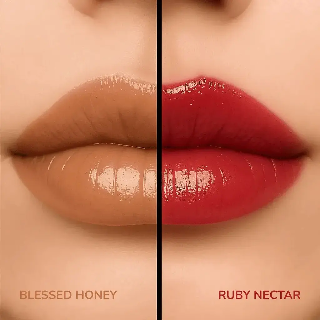 Набір бальзамів-блисків для губ Wishlist Blessed Honey & Ruby Nectar Lip Gloss Balms - фото 4
