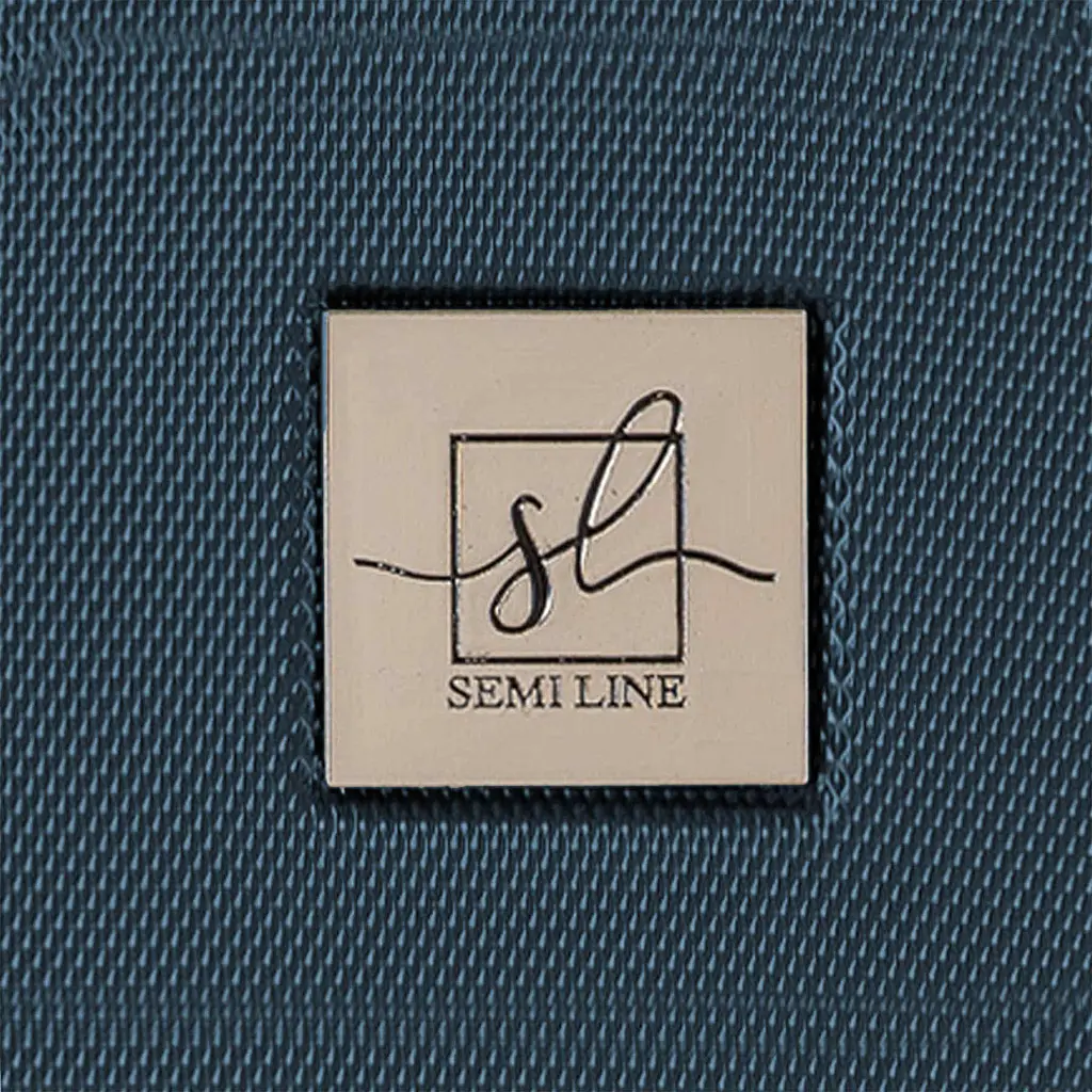 Валіза маленька під ручну поклажу Semi Line 20 дюймів (S) дюймів (S) ABS-пластик Blue/Brown (T5672-3) - фото 8