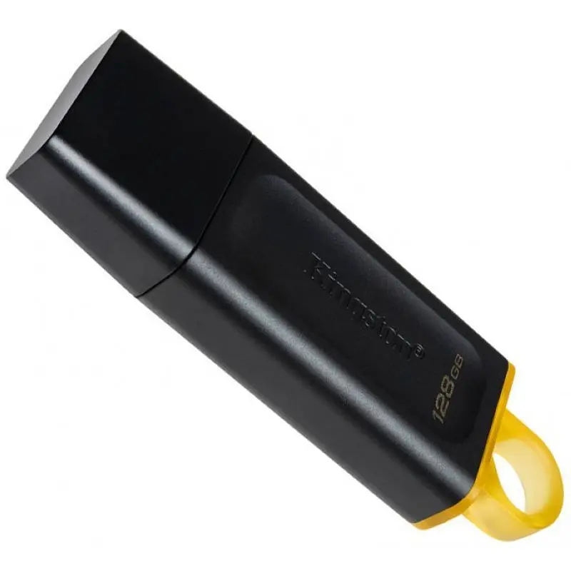 Флеш пам'ять USB Kingston DataTraveler Exodia 128GB USB 3.2 Gen 1 Black/Yellow (DTX/128GB) - фото 2