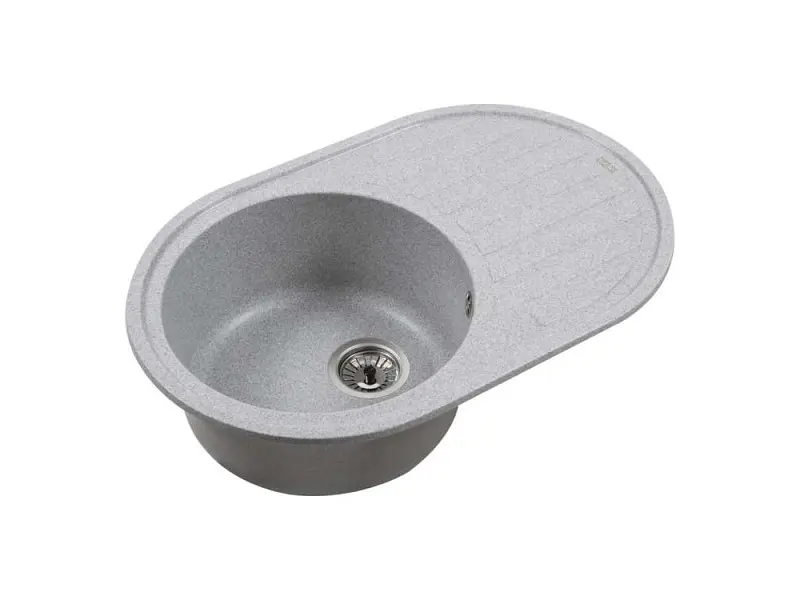 Кухонна мийка Ventolux Emilia (Gray Granit) 755x490x200 - фото 9