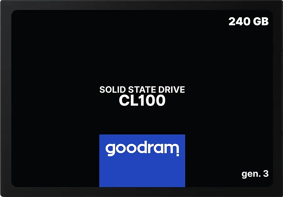 Накопичувач SSD Goodram CL100 Gen.3 2.5" SATAIII 3D TLC 240GB (SSDPR-CL100-240-G3)