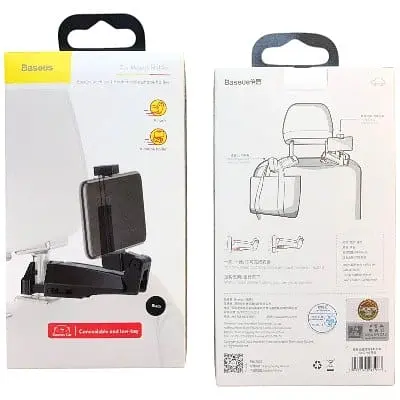 Автодержатель на подголовник кресла BASEUS Backseat holder hook SUHZ-A01 - фото 3