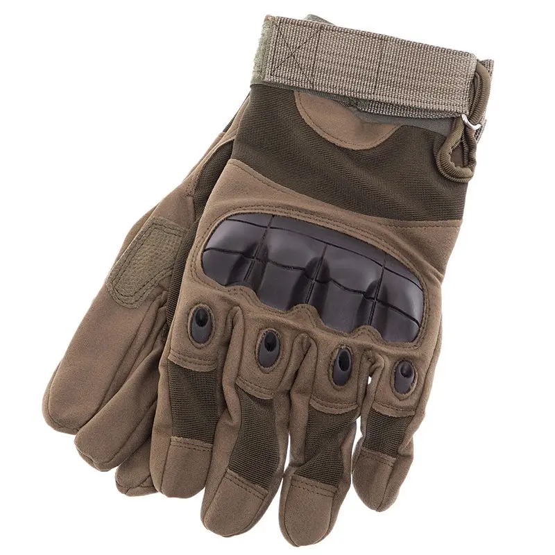 Тактические перчатки T-Gloves размер L олива - фото 4