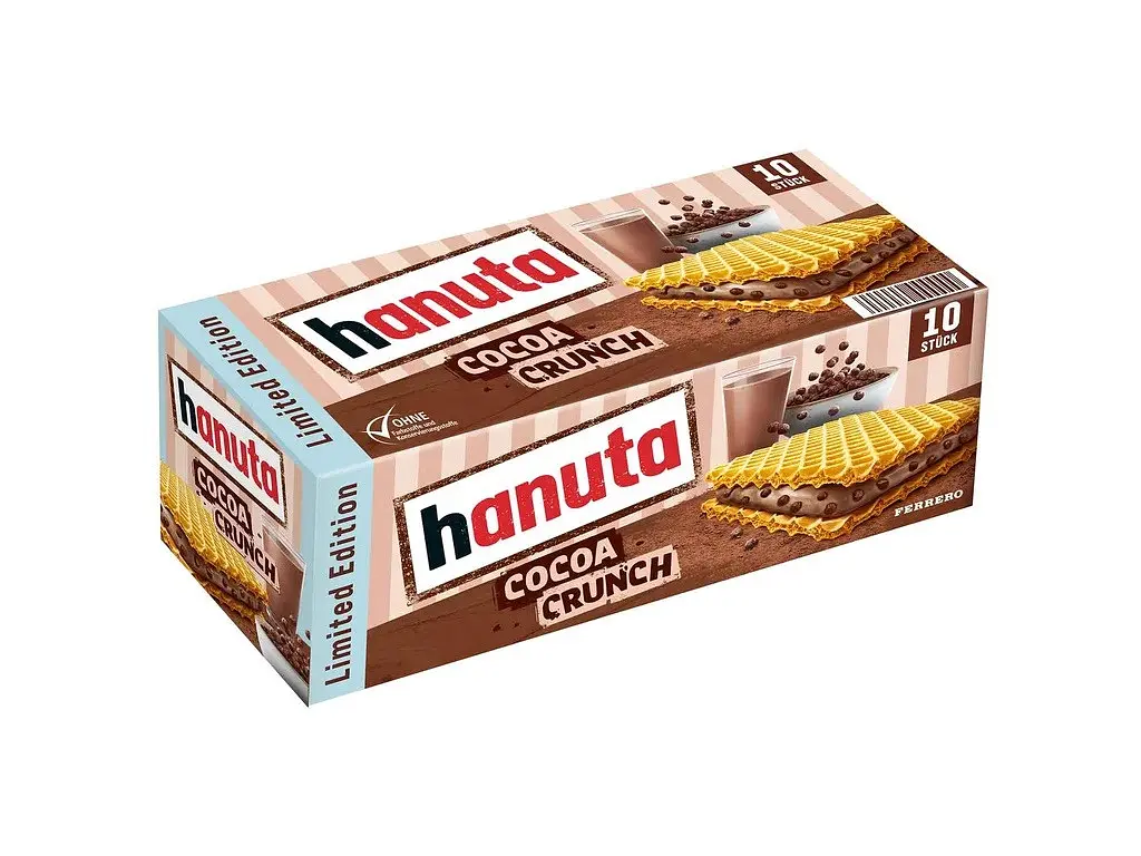 Вафлі Ferrero Hanuta Cocoa Crunch 220 г