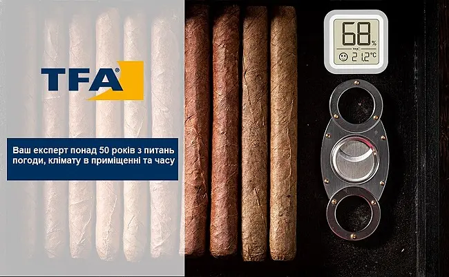 Цифровой термогигрометр для хьюмидоров TFA 30505654 - фото 11