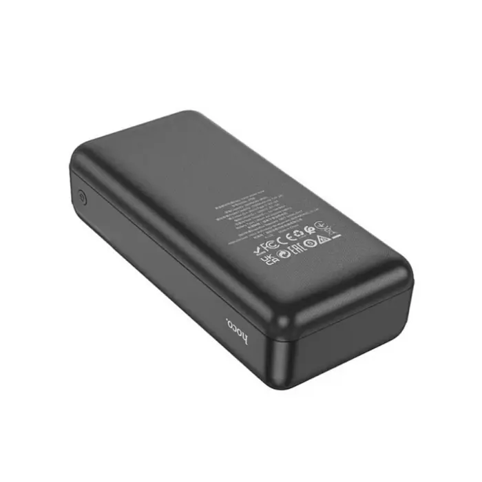 Зовнішній акумулятор Power bank HOCO J72B 30000mAh Повербанк для телефона / Павербанк Чорний - фото 2