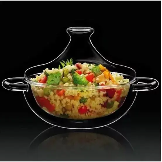 Таджин із кришкою Luigi Bormioli Thermic Glass 185 мл (A11873G4102AA01) - фото 2