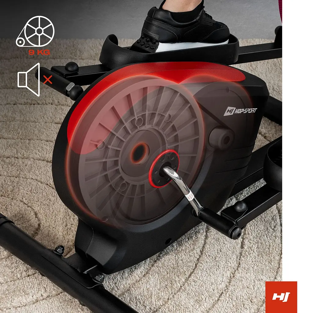 Орбітрек Hop-Sport HS-2050C Cosmo магнітний чорний/червоний - фото 11
