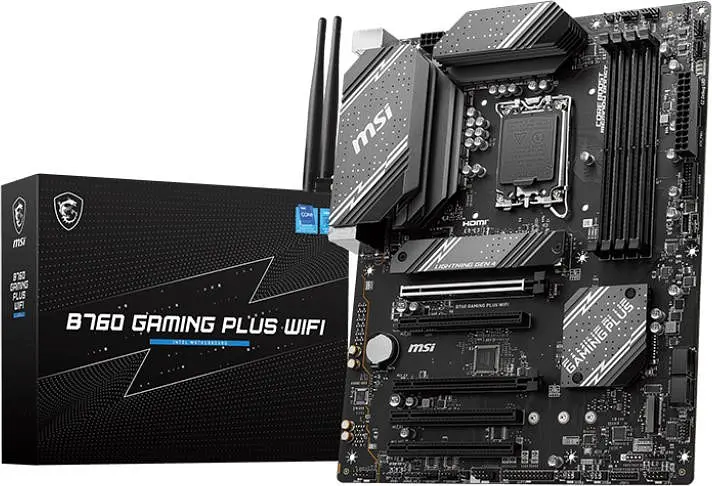 Материнська плата MSI B760 Gaming Plus Wi-Fi LGA 1700 (B760 GAMING PLUS WIFI) Б/В - фото 4