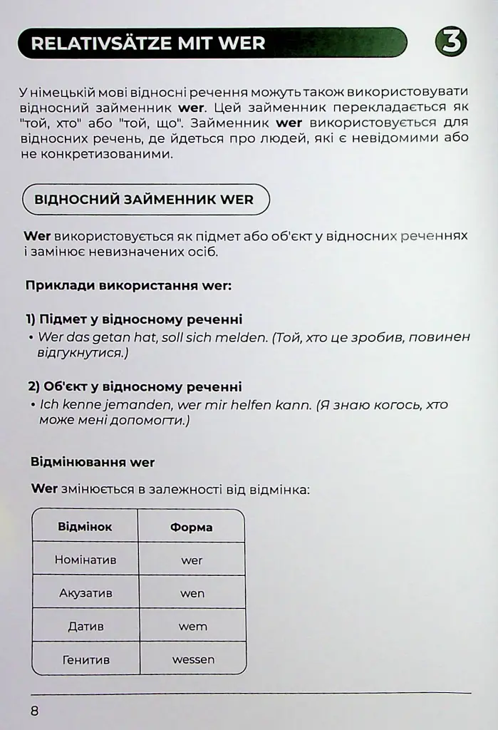 Воркбук для вивчення німецької граматики Deutsches Grammatikbuch B2 - Langlover - фото 10