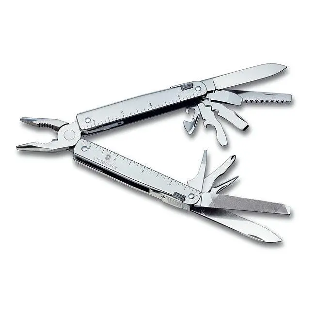 Мультитул Victorinox Swisstool 115мм,28функ+чорн.шкір.чохол - фото 3