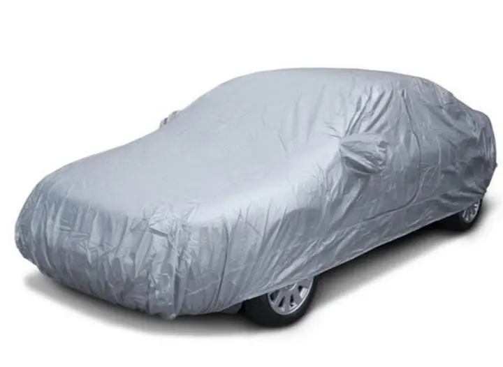 Автомобільний тент для седана Elegant Poliester / L 483x178x120 см / кишені під дзеркала замок (100 278) - фото 2