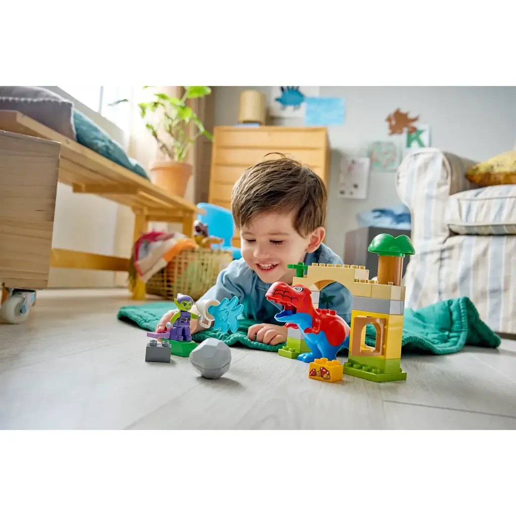 Уцінка. Конструктор LEGO DUPLO Disney Динозавр Spidey-Rex проти Зеленого Гобліна 25 деталей (10463)  - фото 5