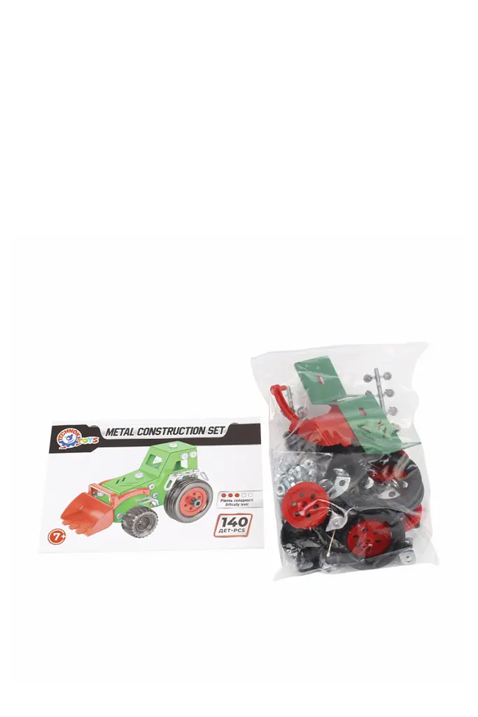 "Конструктор металевий трактор ТехноК" Technok Toys 1799 ЦБ-00282347 - фото 9