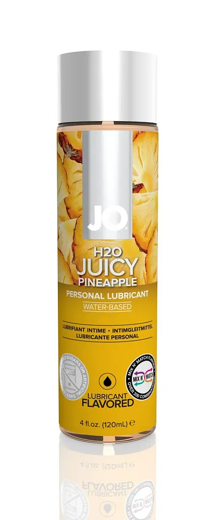 Оральний лубрикант JO System H2O lubricant Pineapple зі смаком ананаса, 120 мл - фото 2