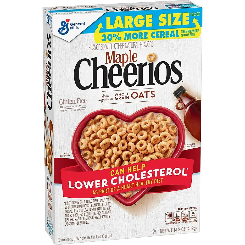 Сухий сніданок Cheerios Maple 306g