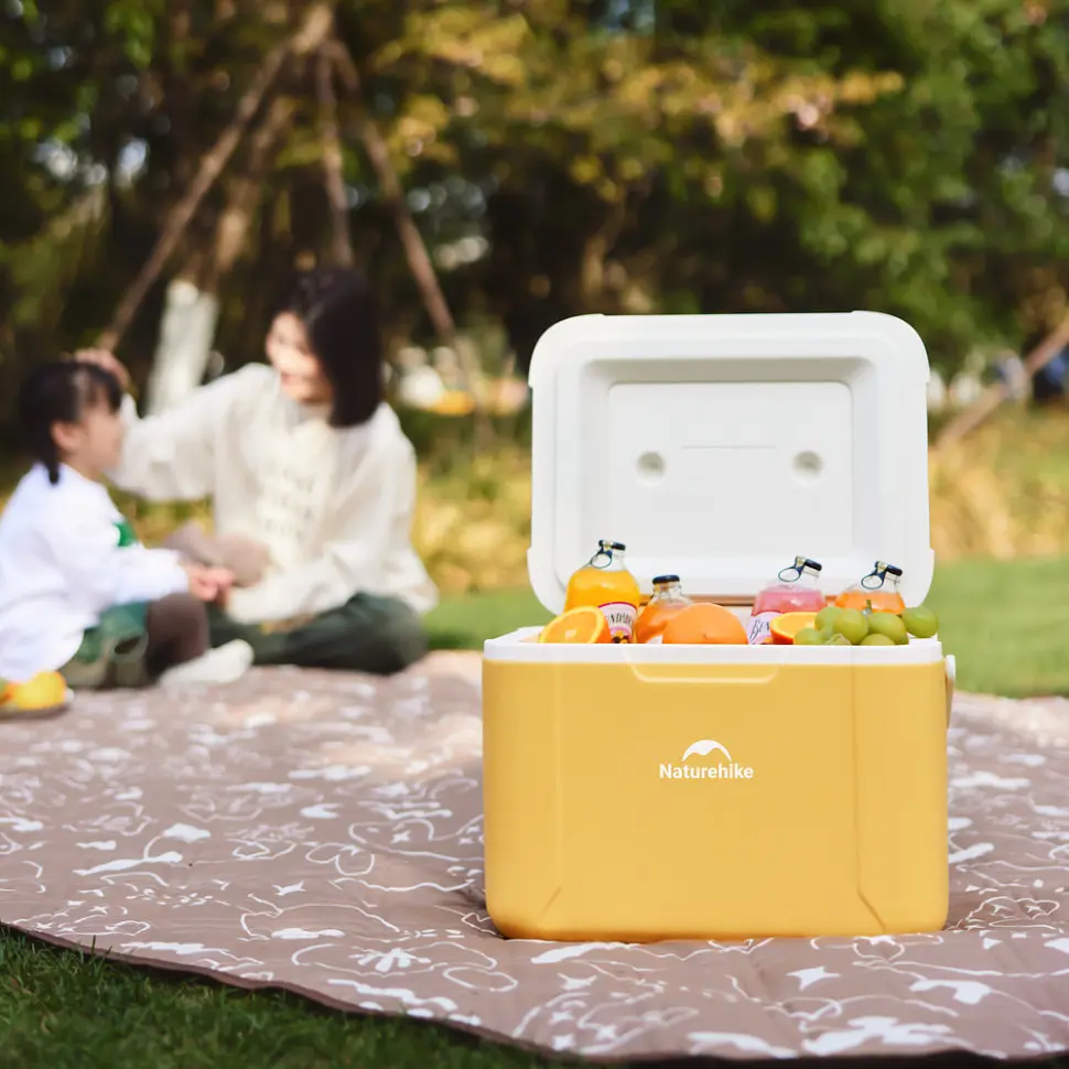 Туристический холодильник Naturehike CNK2450CF012 18л (Желтый) - фото 6