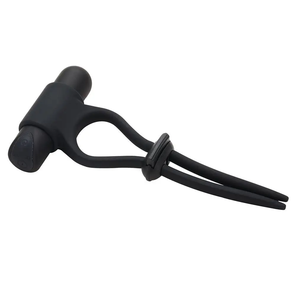 Ерекційне кільце Dream Toys Zacisk Adjustable Cockring, 14 см (чорний) - фото 5